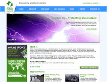 Tablet Screenshot of greencrossaustralia.org